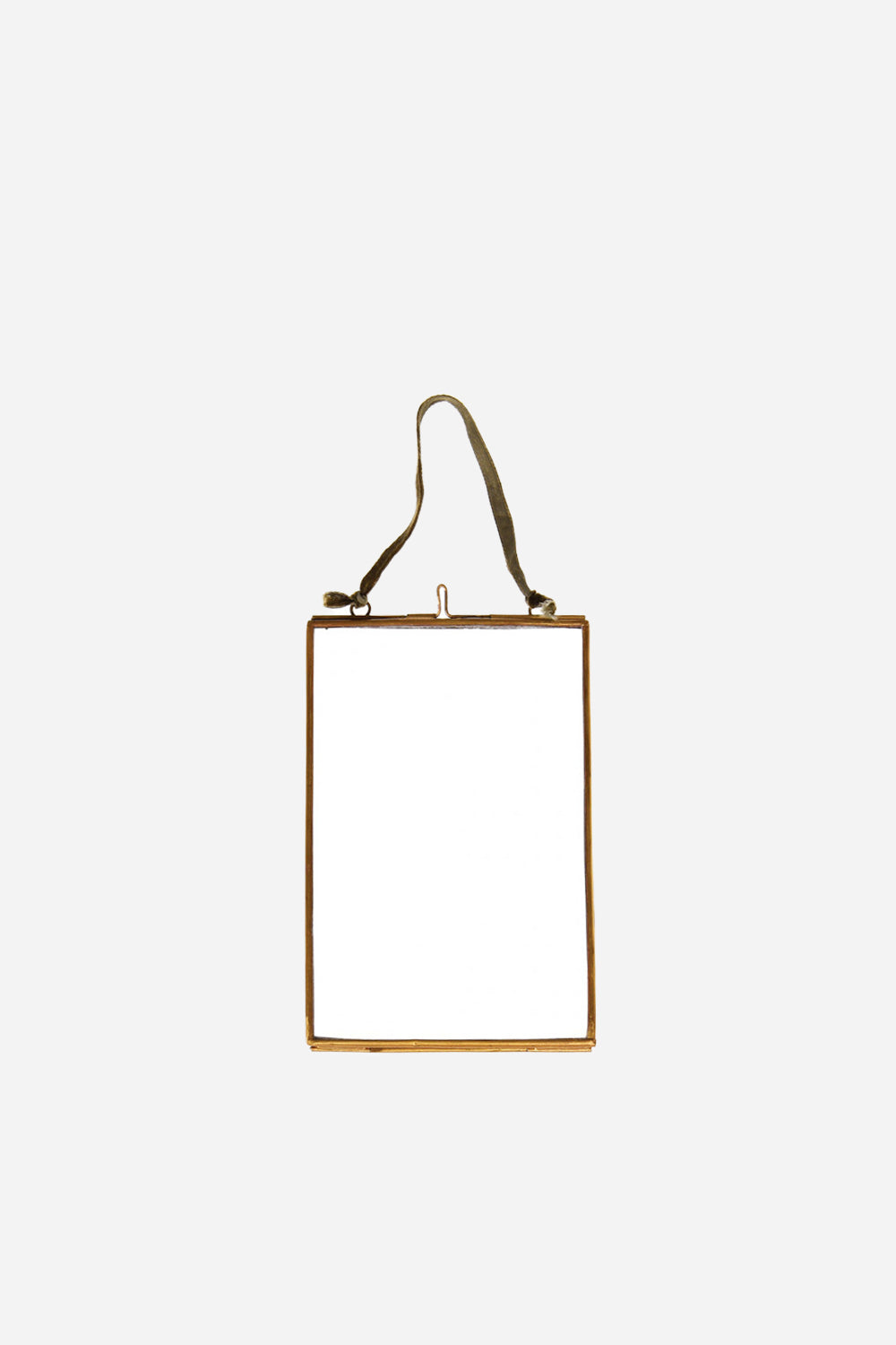 Hanging Brass Frame 15x10cm - Domestic Science Home
