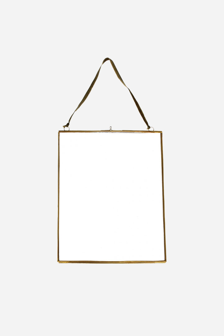 Hanging Brass Frame 25 x 20cm - Domestic Science Home