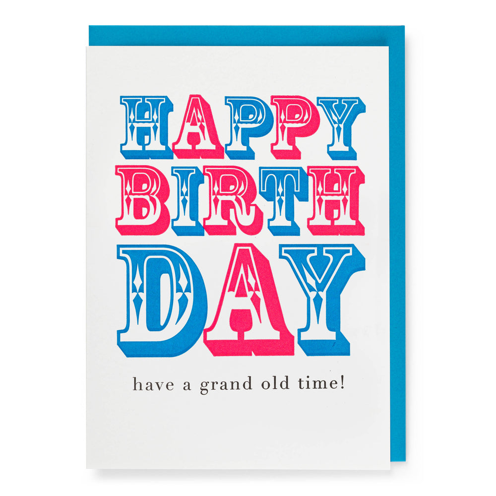 typo happy birthday card