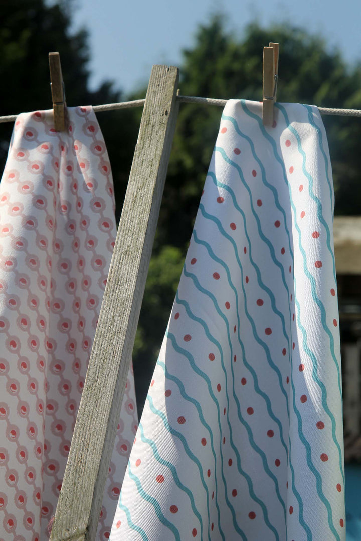 Organic T-Towel Honfleur / Cornflower