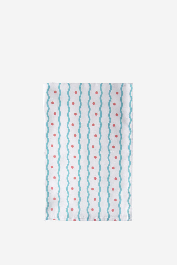 Organic T-Towel Honfleur / Cornflower