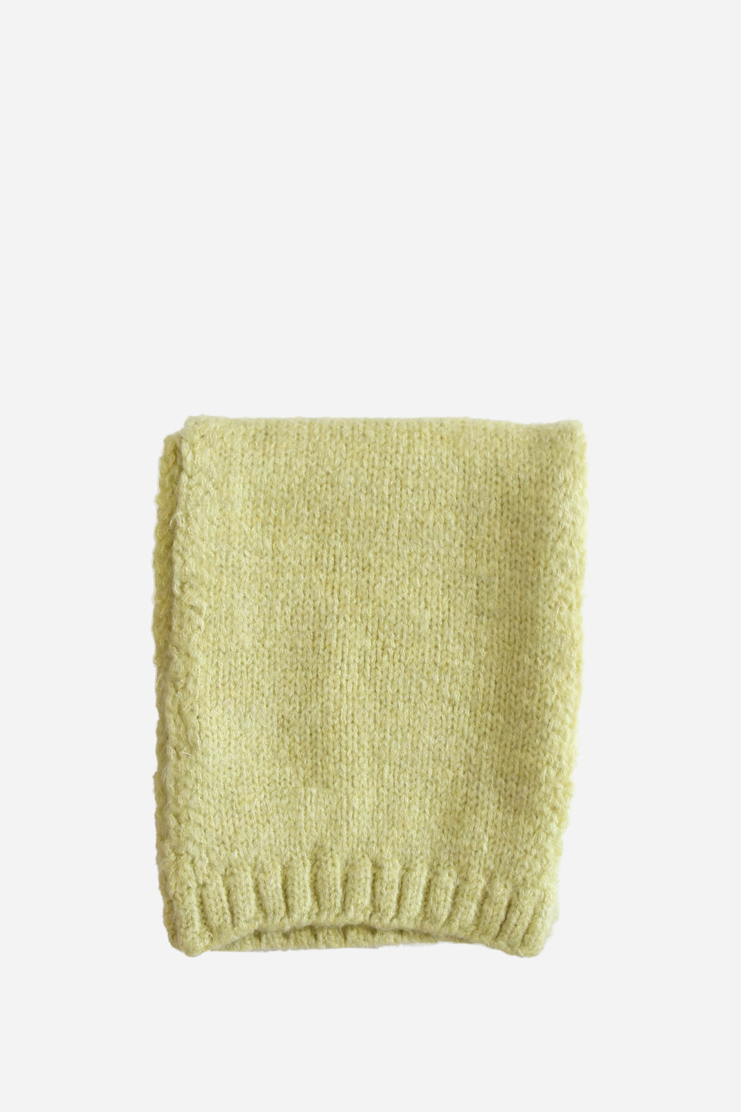 Knitted Scarf / Lemon