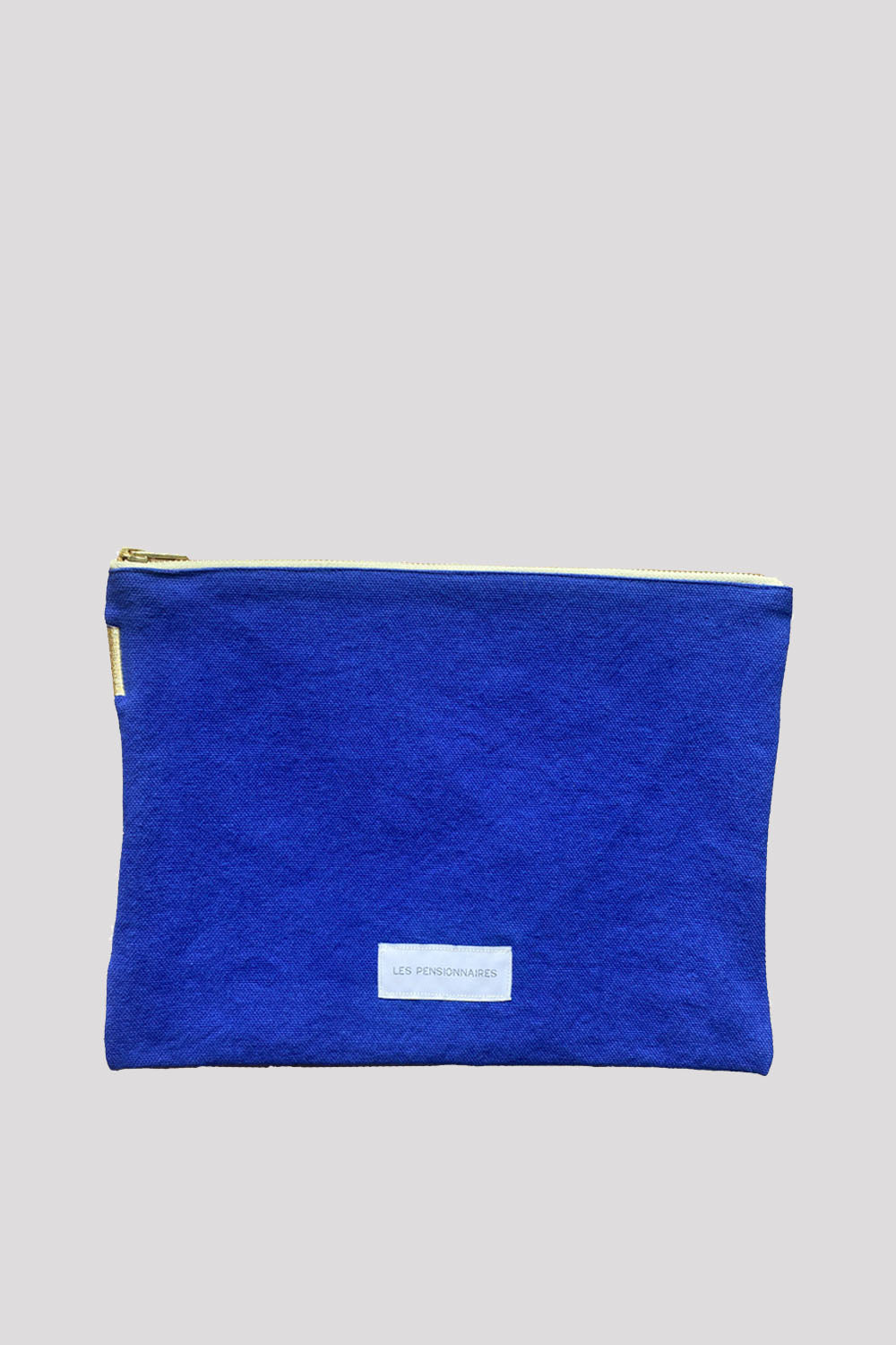 Organic Cotton Large Pouch / Ultramarine Blue