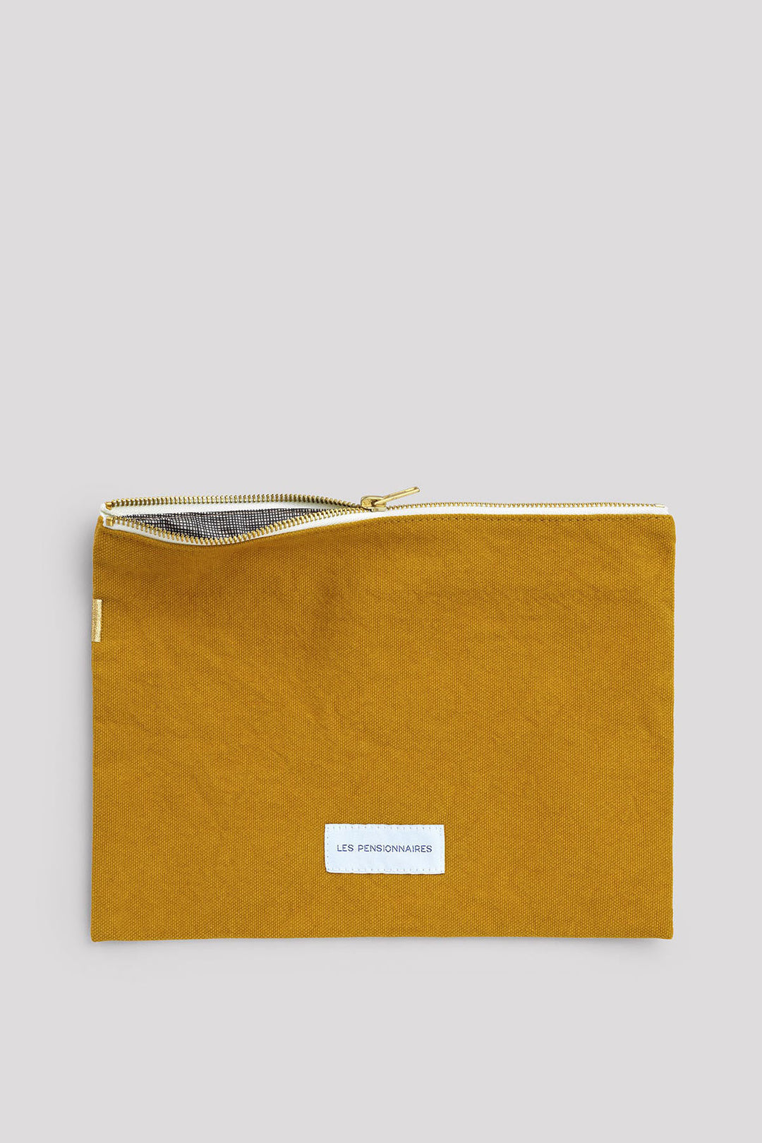 Organic Cotton Large Pouch / Safran