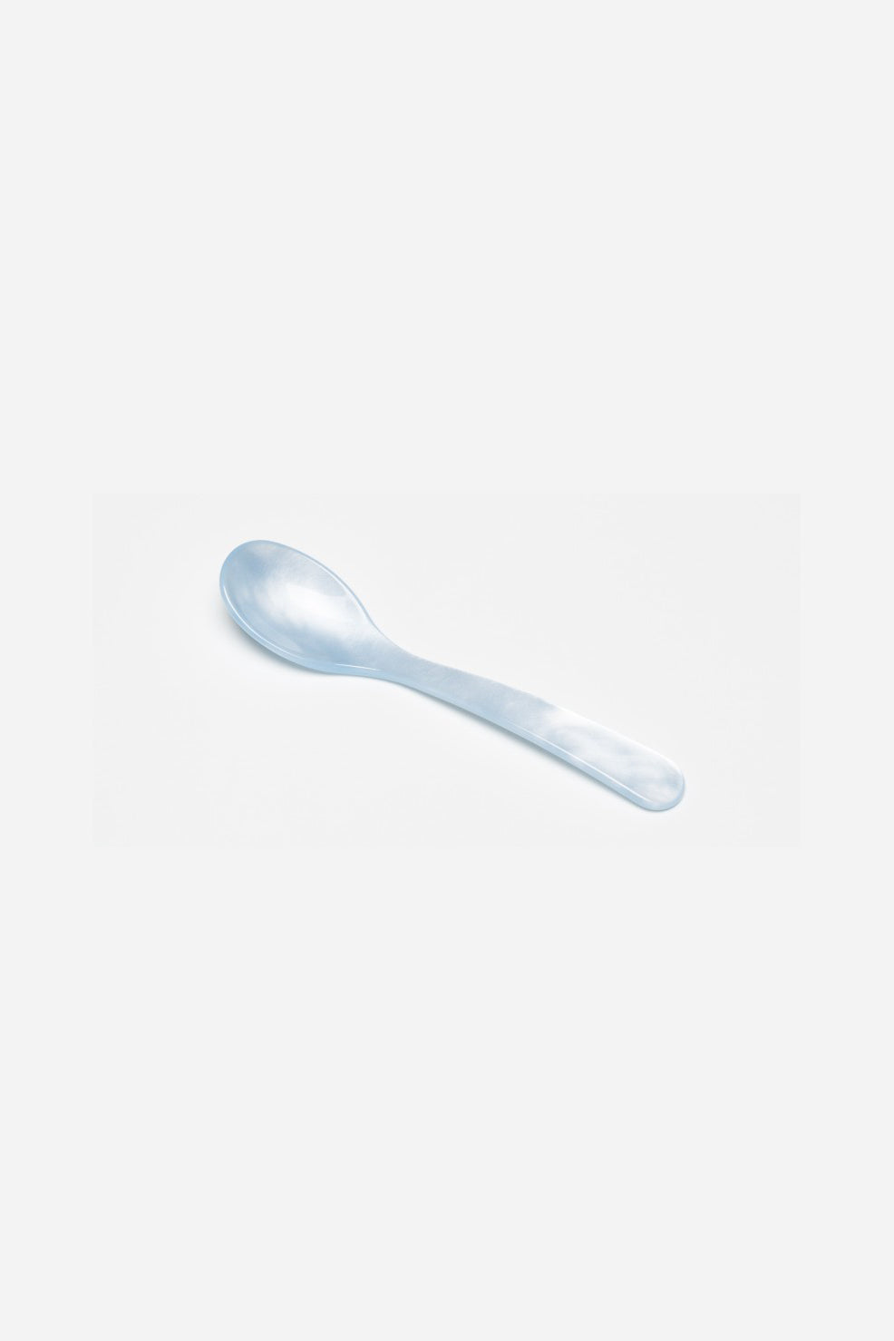 light blue egg spoon G.F Heim Sohne