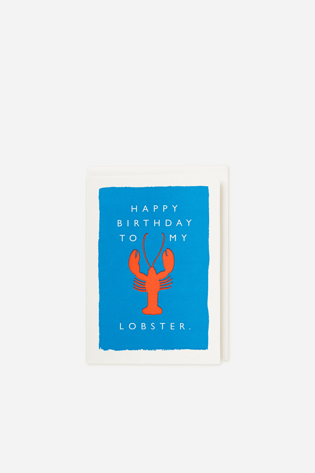 lobster birthday card