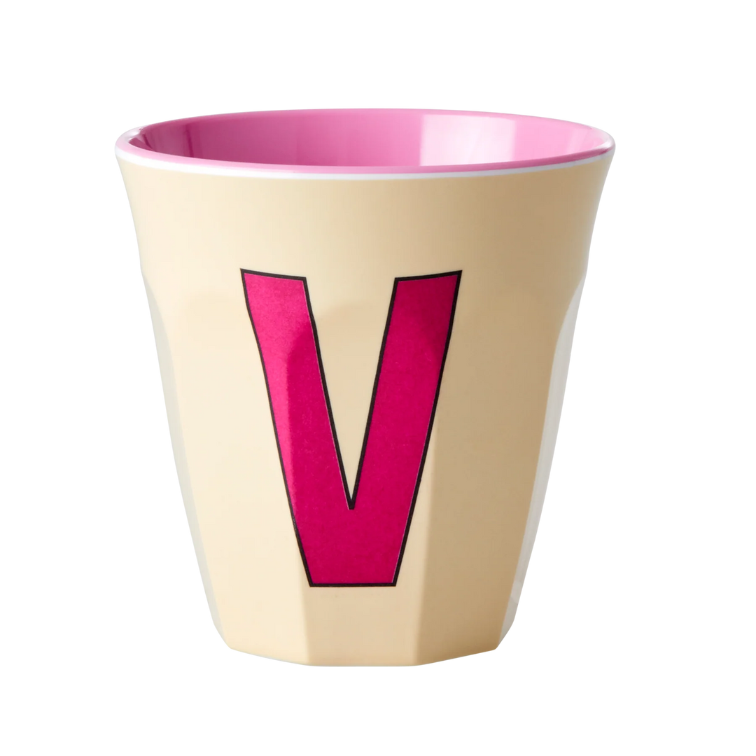Melamine Cup / Letter V