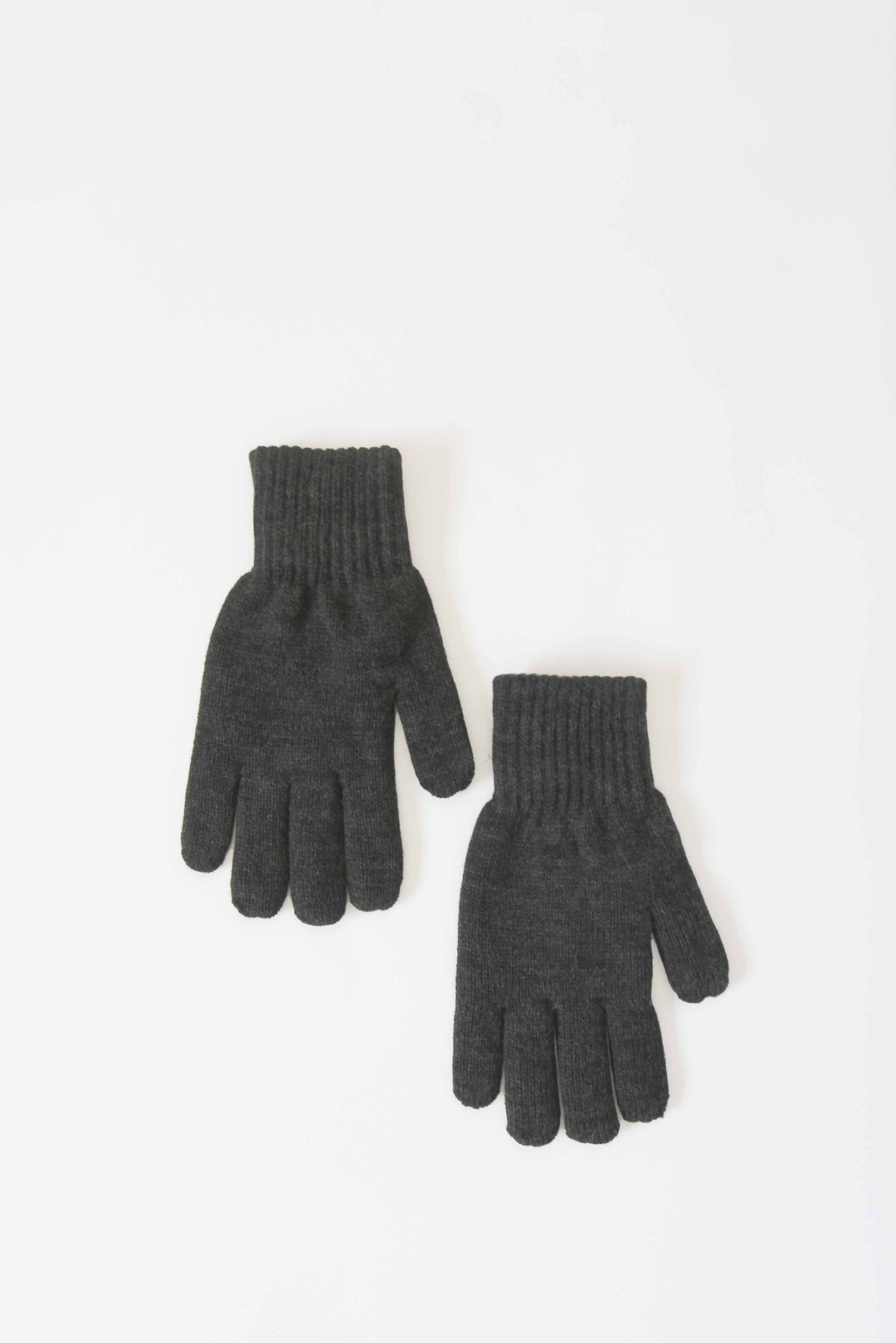 Knitted Gloves / Anthracite