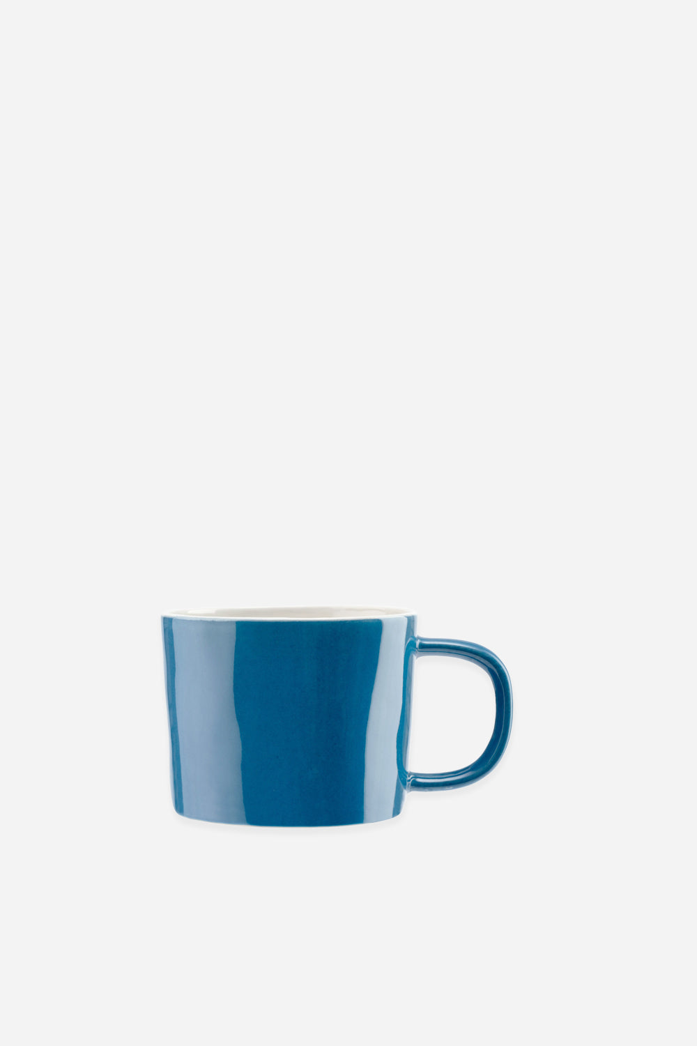 Quail Ceramic Coffee Cup - Mid Blue