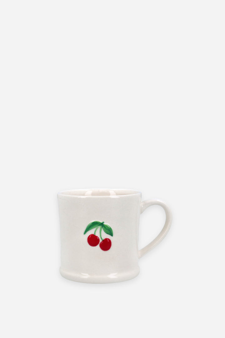 Cherries Stoneware Mini Mug