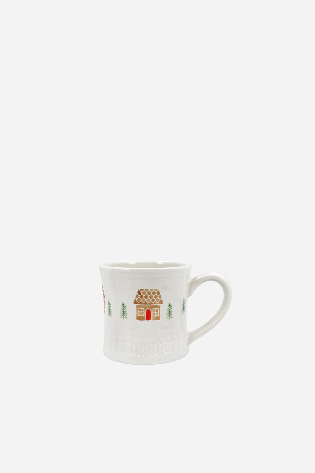 Gingerbread House Stoneware Mini Mug