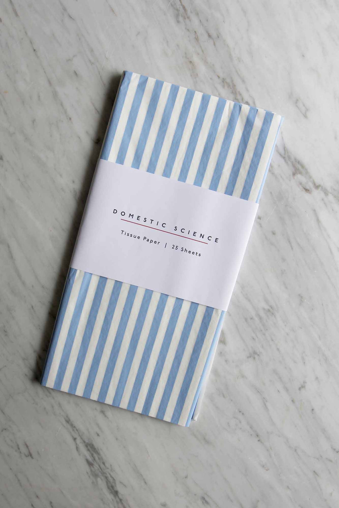 Ministripe Tissue / Celeste / 25 Sheets