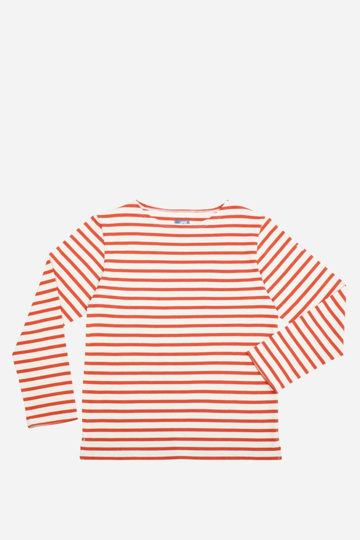 Mousqueton Mario Long Sleeve Breton / Ecru Tuile