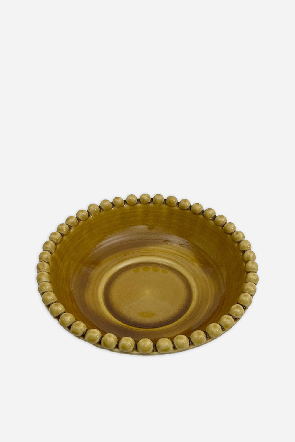 Pearl Serving Bowl / Lrg / Mustard