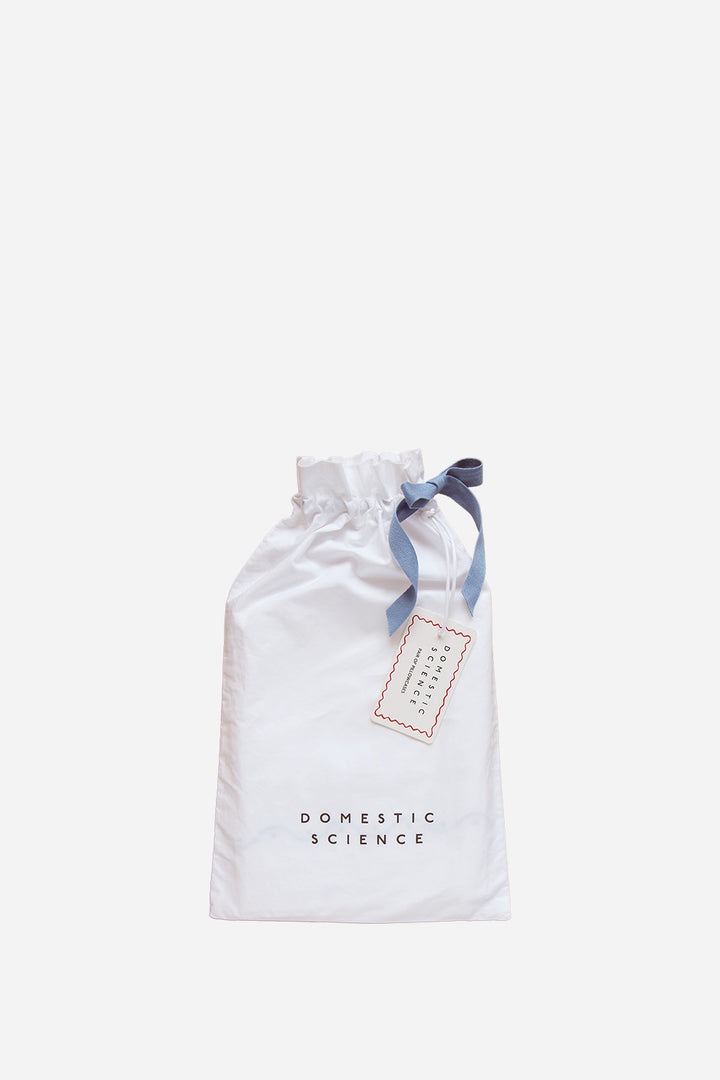 Criss-Cross Pillowcase Pair / Sky Blue