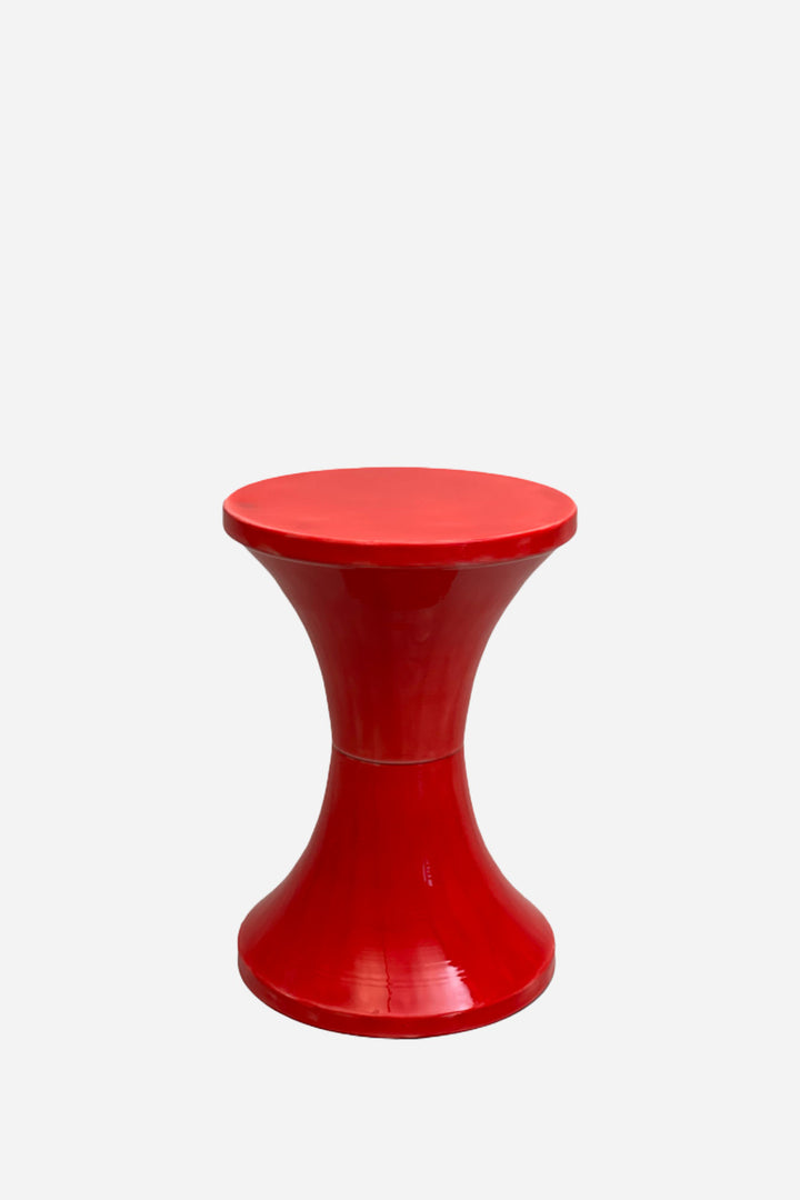red tam tam stool