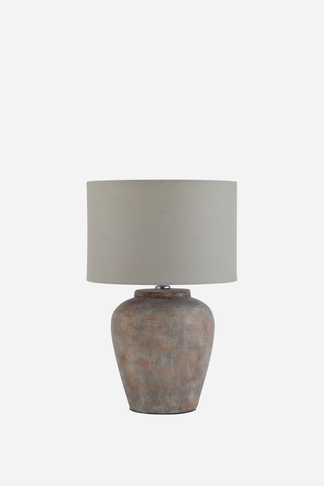 Siena Brown Table Lamp / Linen Shade