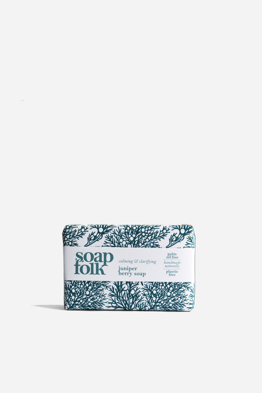 soap folk juniper berry bar of soap