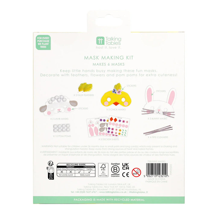 Spring Animal Mask Making Kit