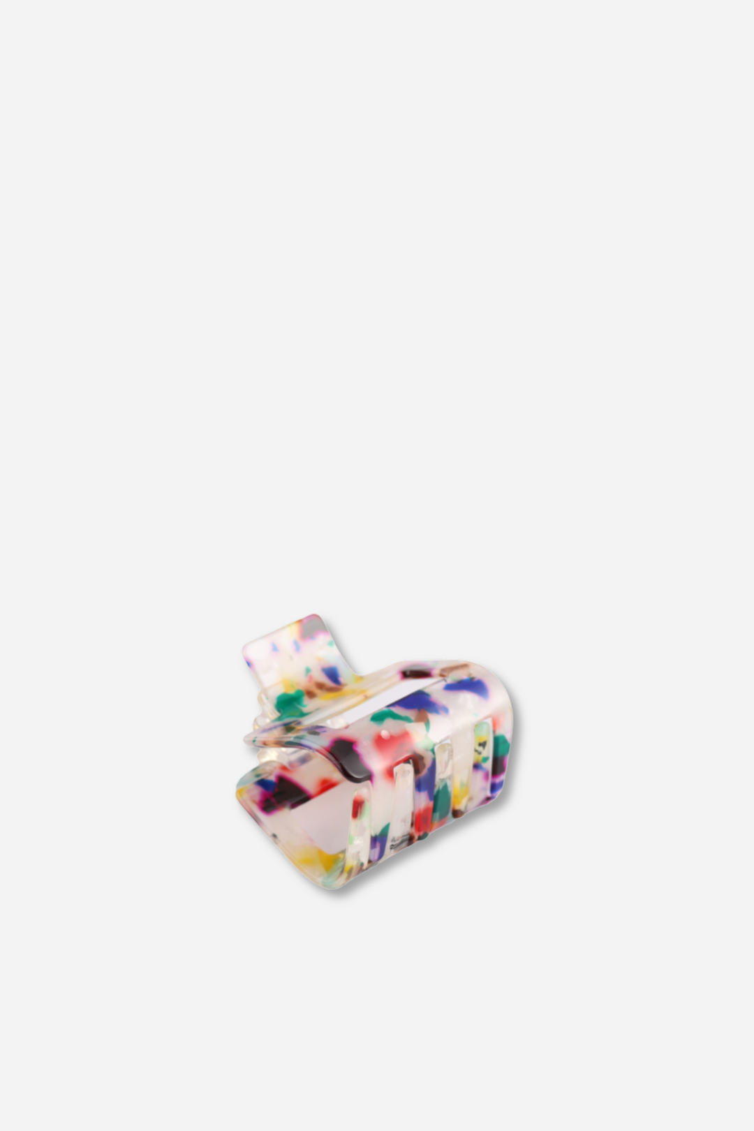 Small Square Hair Claw Clip / Multi