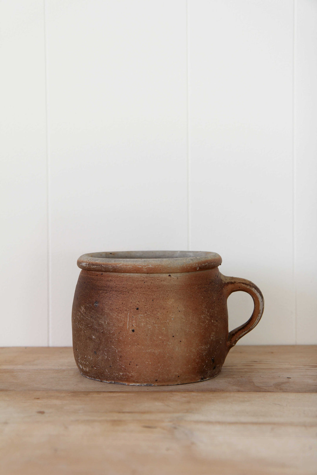 stoneware confit pot