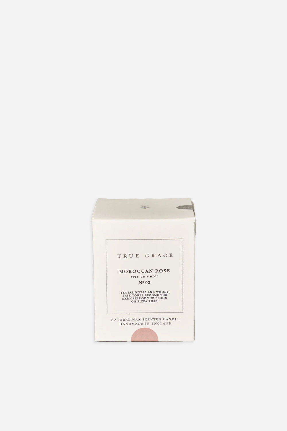 true grace moroccan rose candle boxed