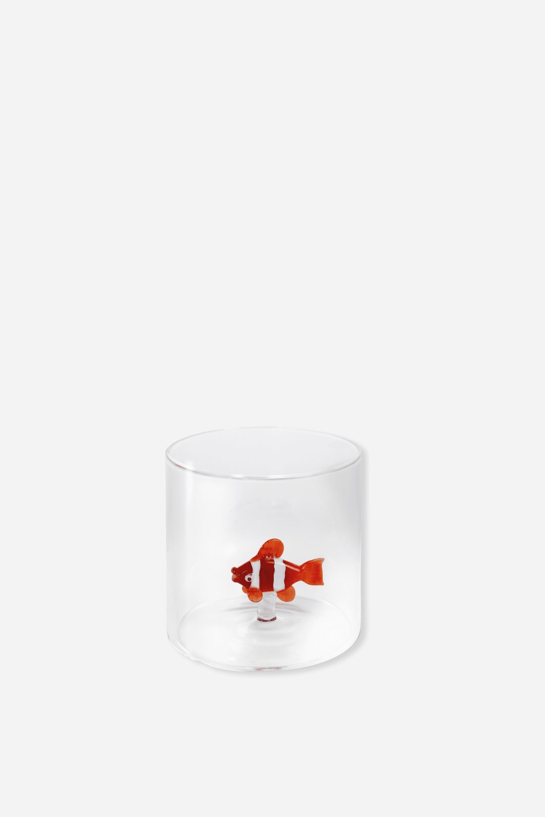 Glass Borosilicate Tumbler / Clown Fish