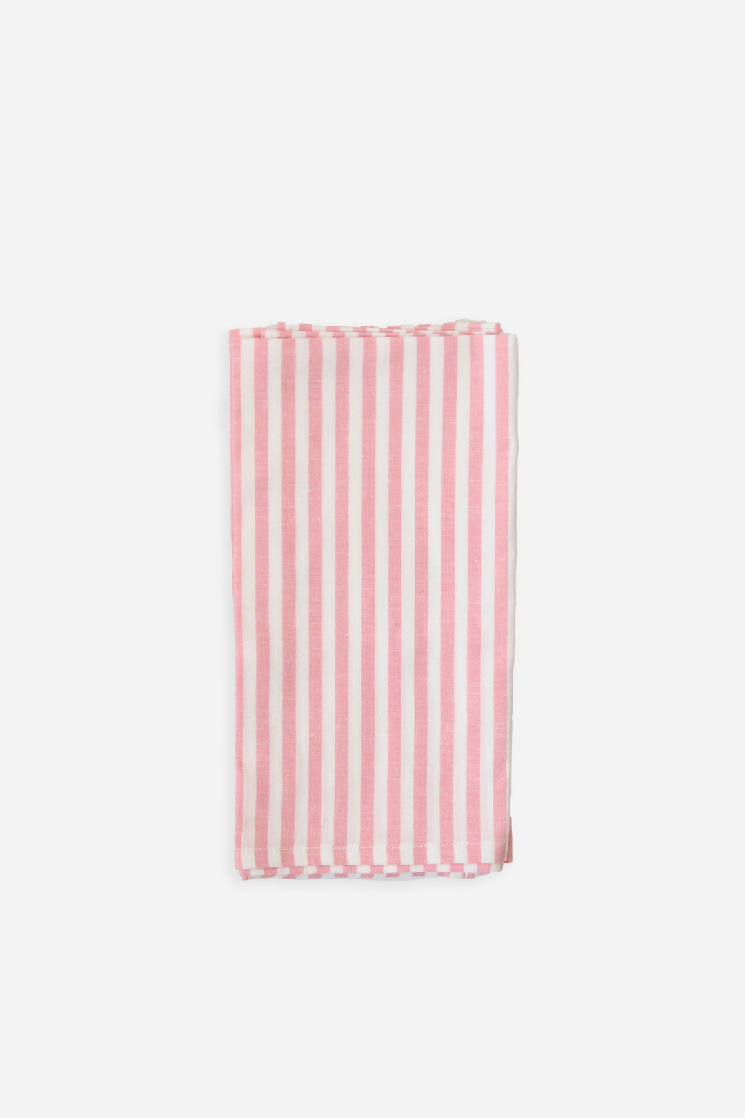 Candy Pink Stripe Napkins / Pair