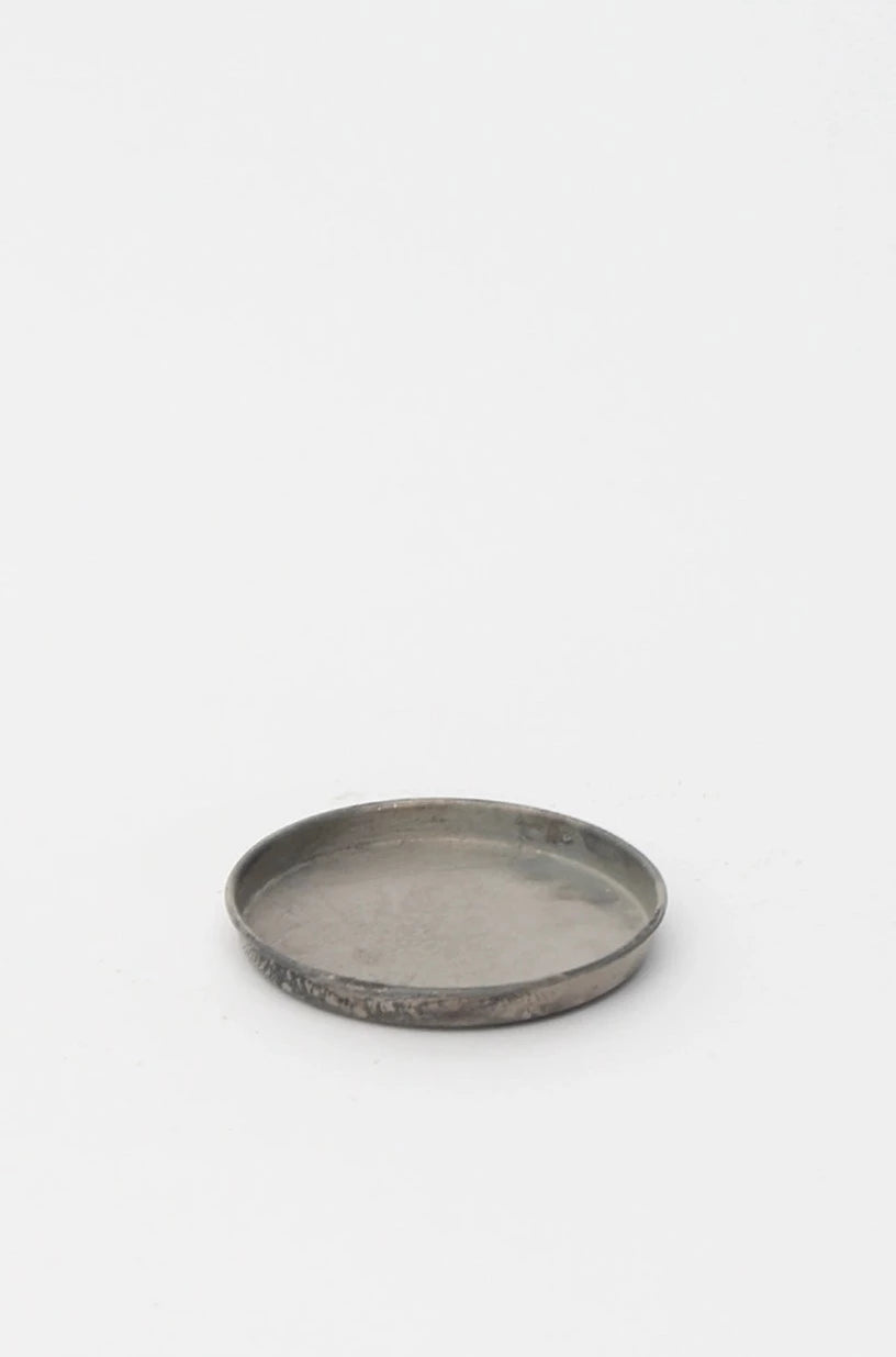 Pewter Candle Plate / 10cm