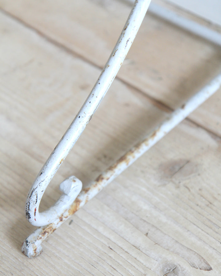 Zinc Topped Demi Lune Table