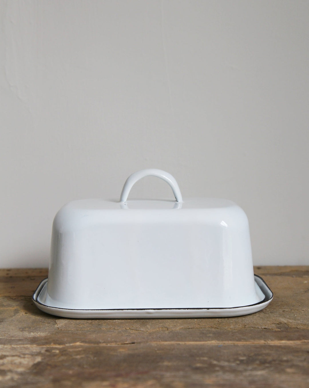 Enamel Butter Dish - Domestic Science Home
