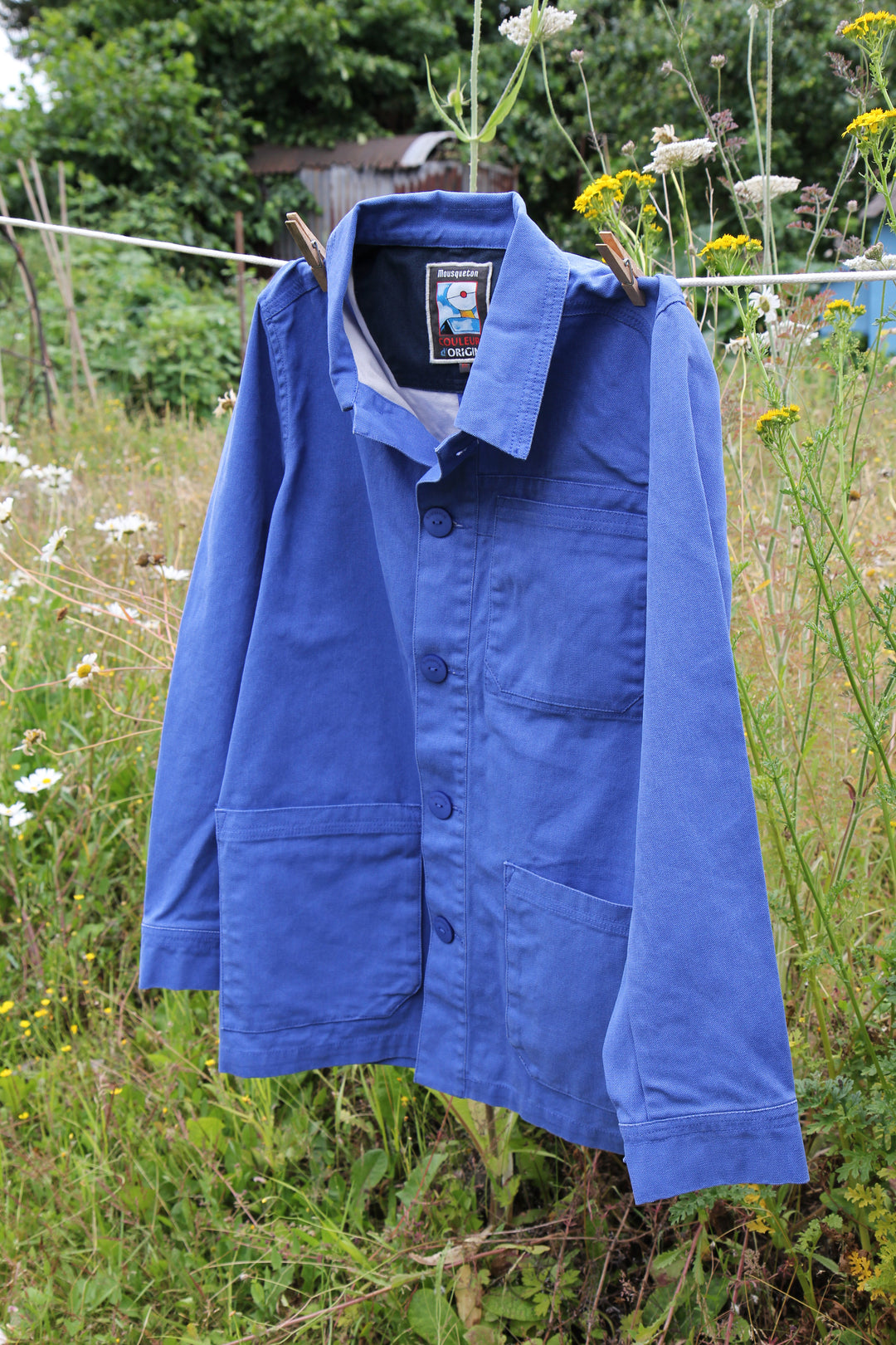 Mousqueton Canvas Work Jacket / Gitane Blue - Domestic Science Home
