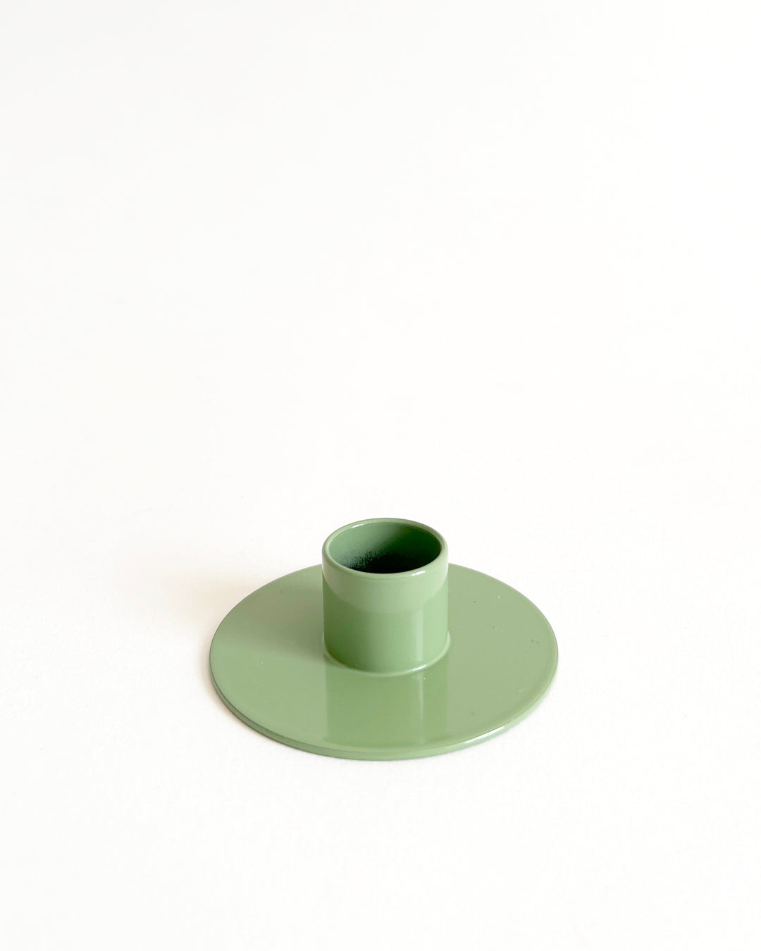 Metal Candle Holder / Mint