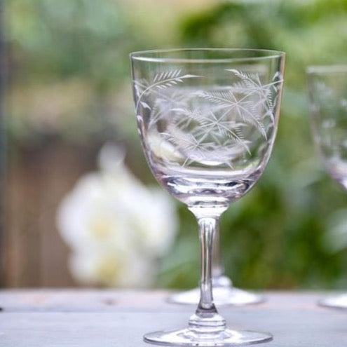 Set of Six Wine Glasses