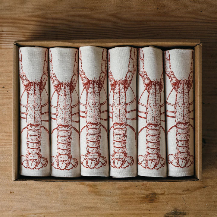 Lobster Napkins - Set of 6