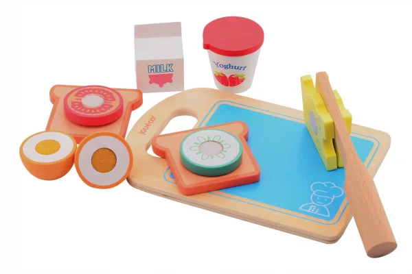 Wooden Toy Breakfast Set