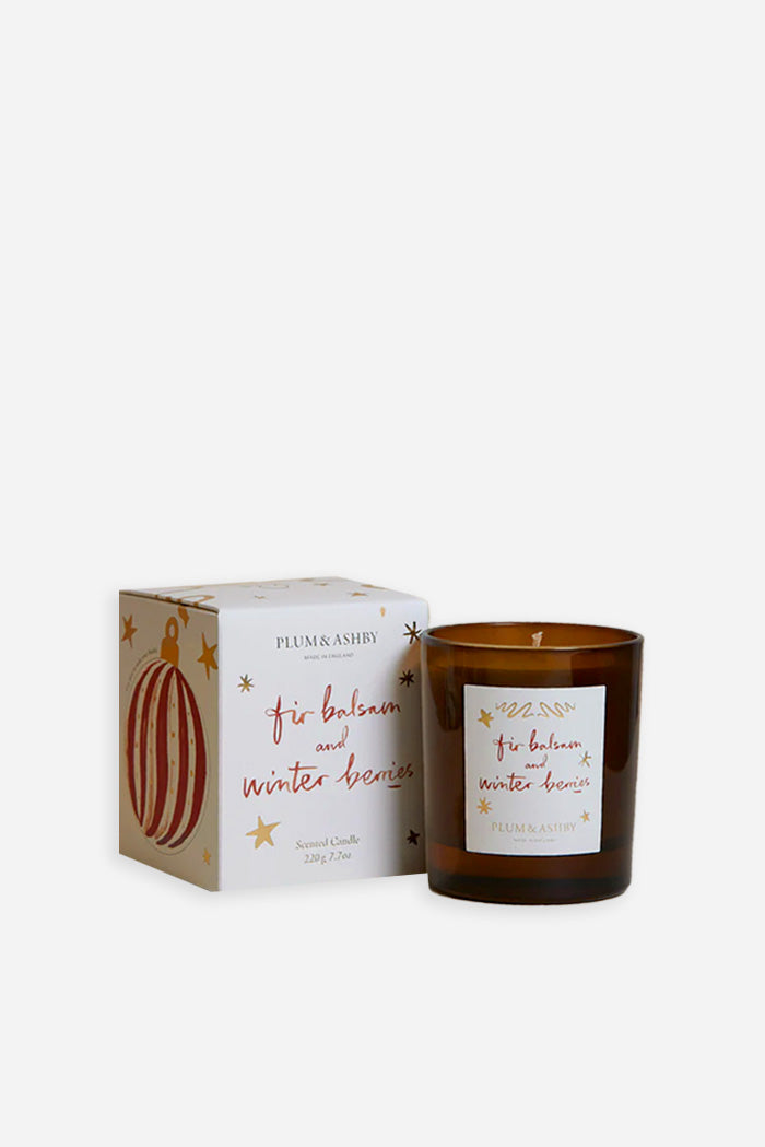 Fir Balsam & Winter Berries Candle