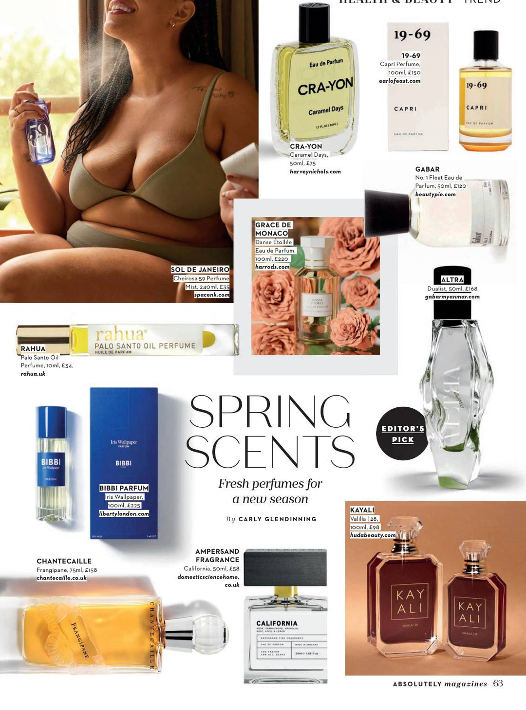 domestic science press absolute london spring scents