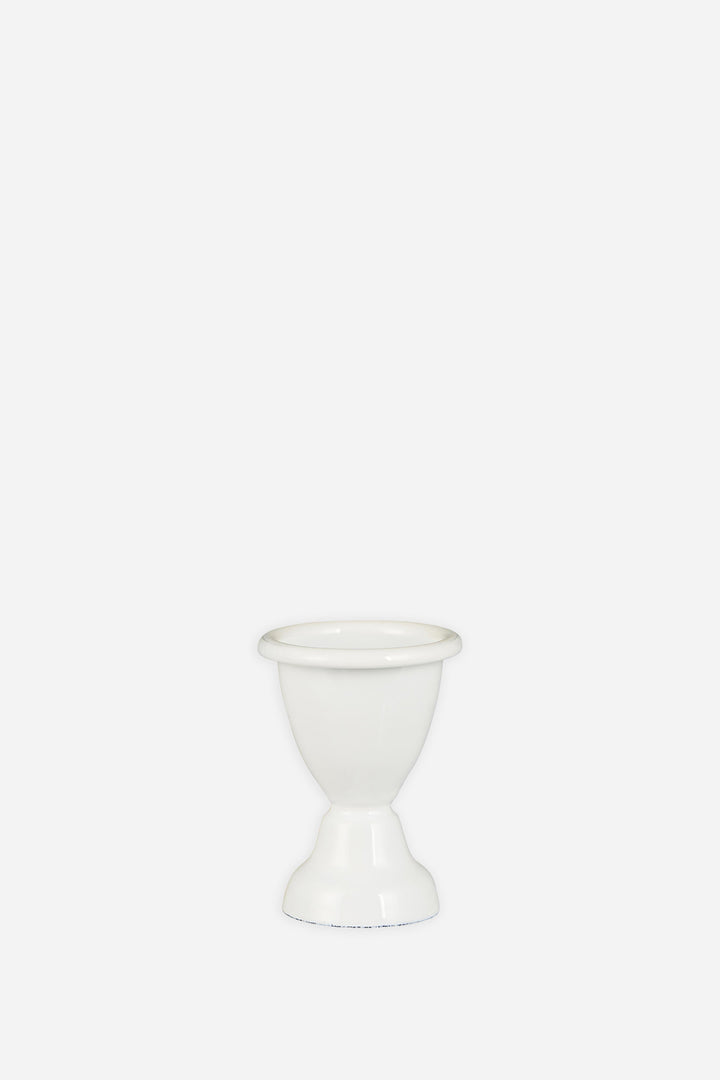 Enamel Egg Cup / White