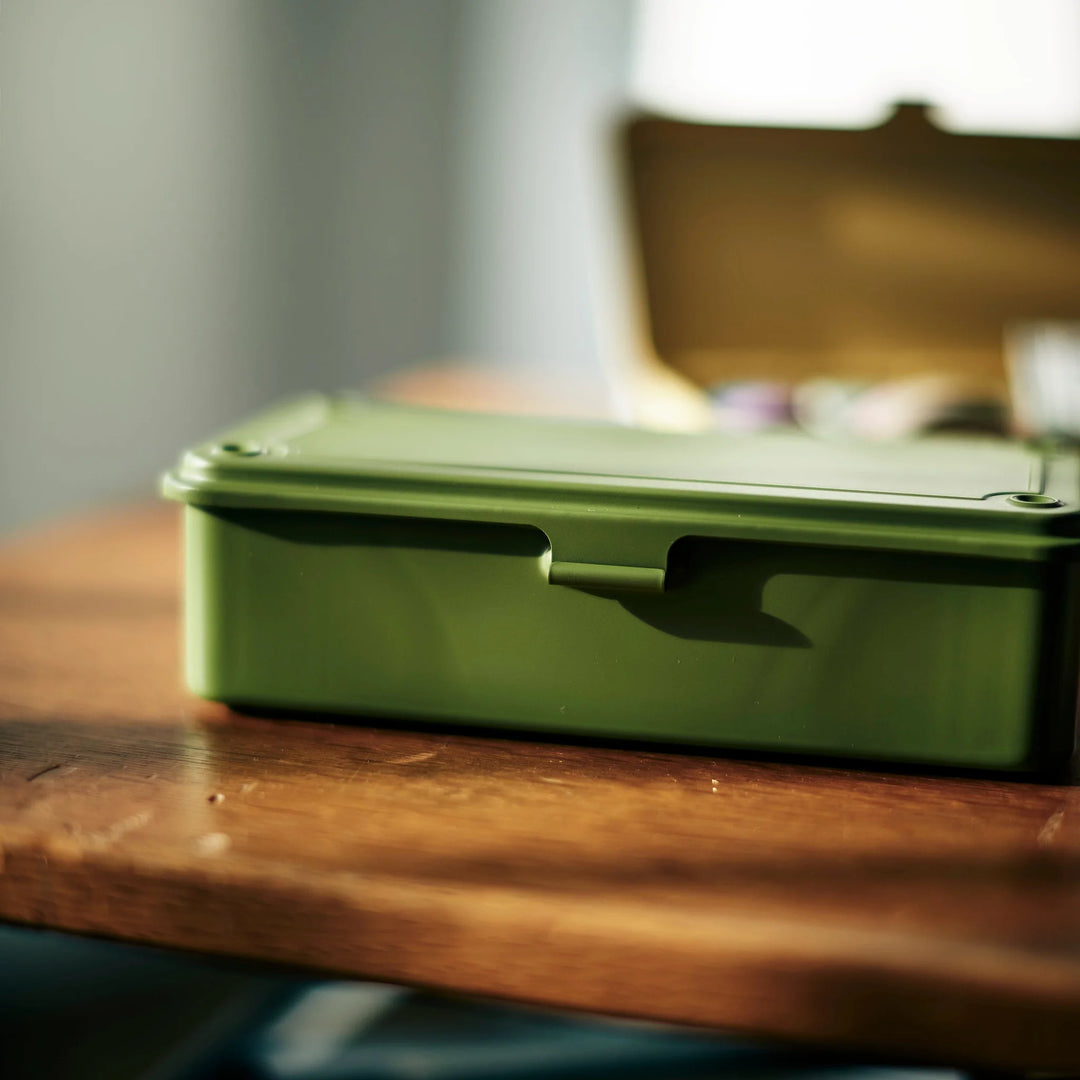 Trunk Shape Toolbox T-190 Japanese Tea Green
