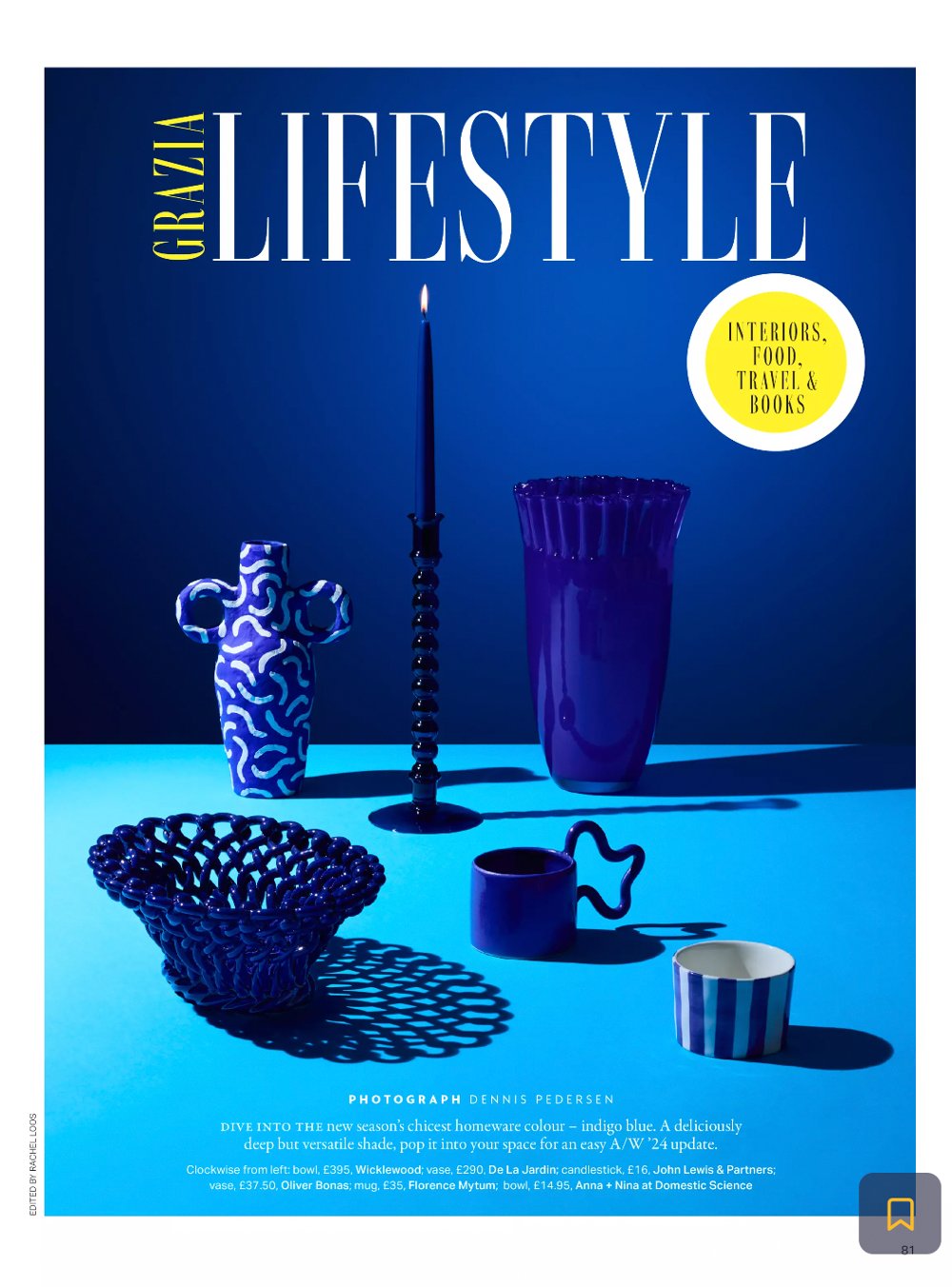 domestic science press grazia lifestyle anna and nina tableware