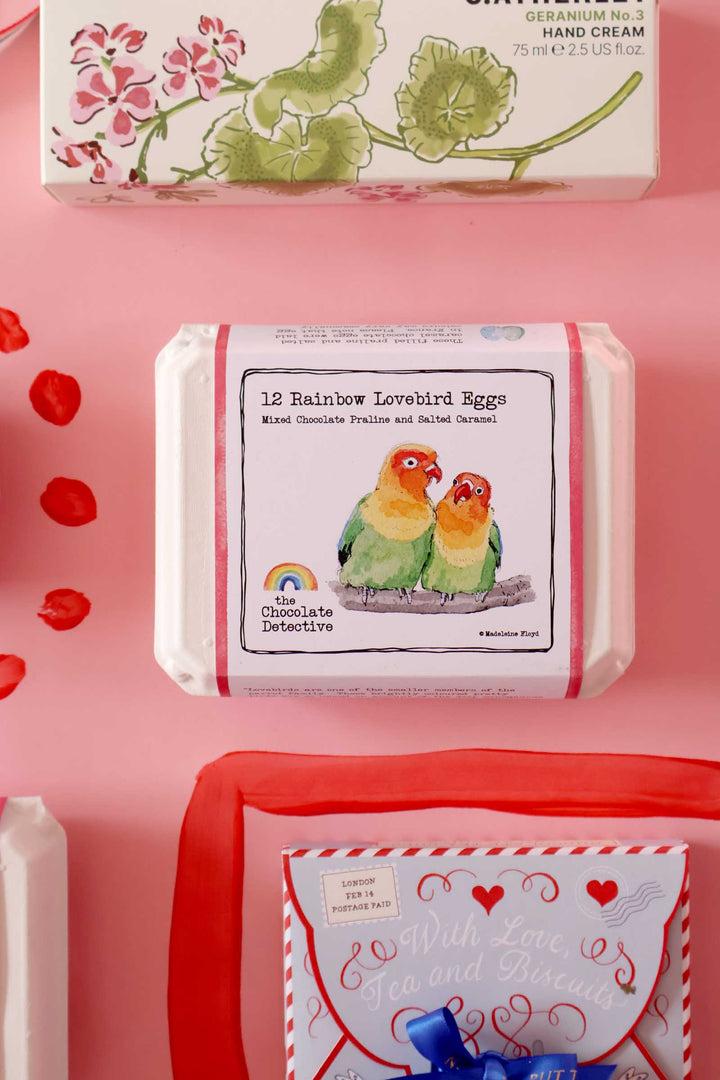 12 Rainbow Lovebird Eggs