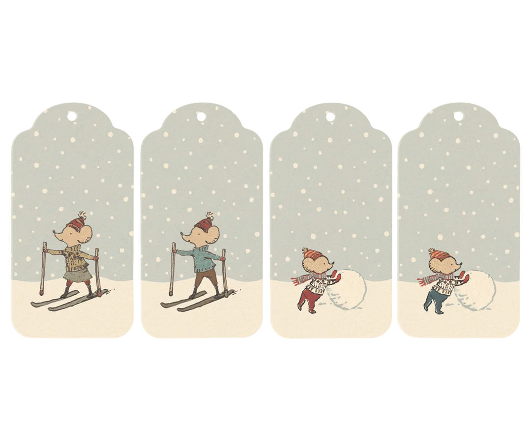 Christmas Gift Tags / 12 pcs