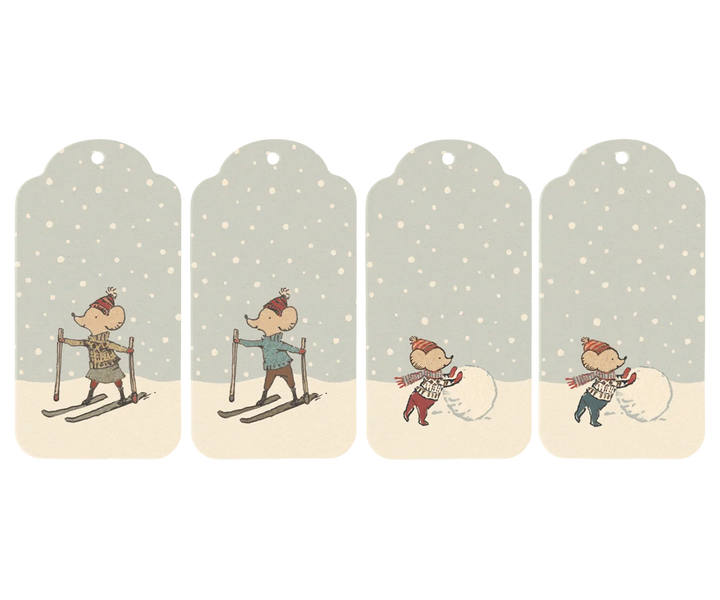 Christmas Gift Tags / 12 pcs
