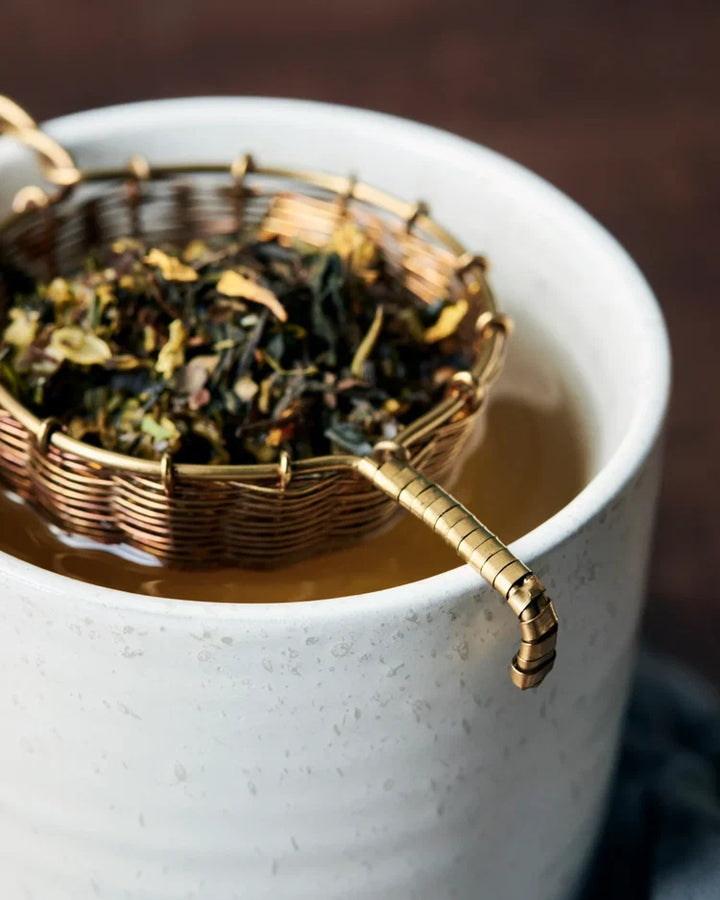 Tea strainer / Presentation Gold