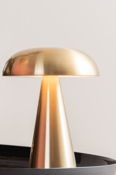 Table lamp Rachel LED iron brushed