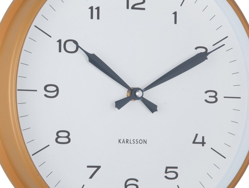 Wall Clock Modern Factory / Ochre