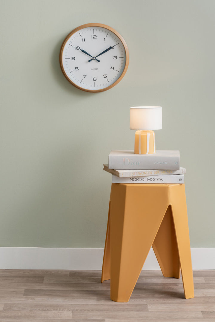 Wall Clock Modern Factory / Ochre