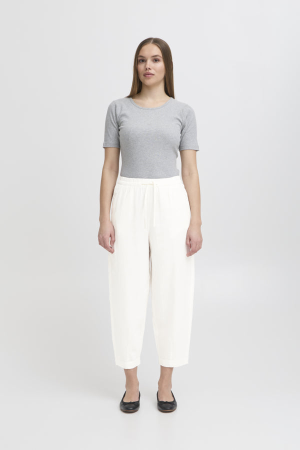 Ihlinno Barrel Trousers / Cloud