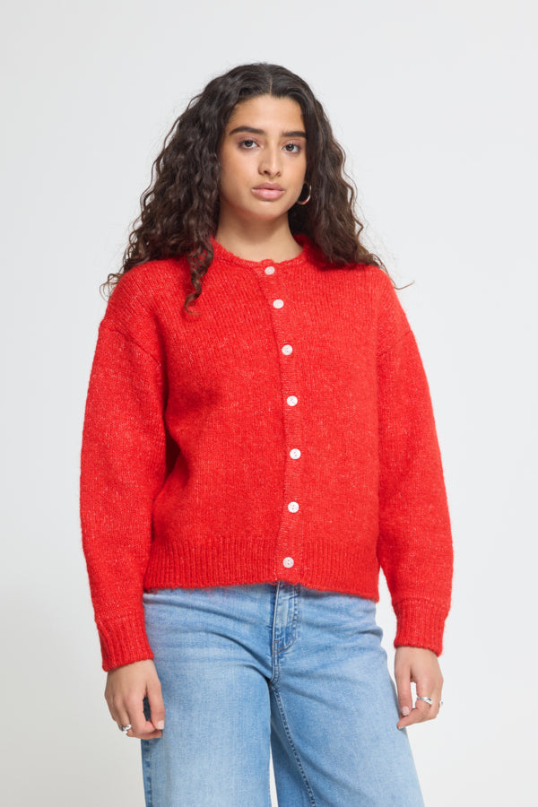 Ihbelablue Cardigan Poinsettia